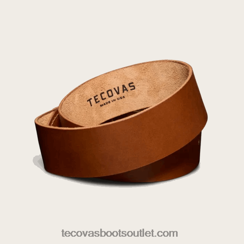 cinto de fivela c feminino Z4488X109 Castanho médio Tecovas