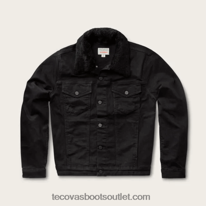 homens jaqueta de caminhoneiro durante a noite Z4488X19 azeviche Tecovas