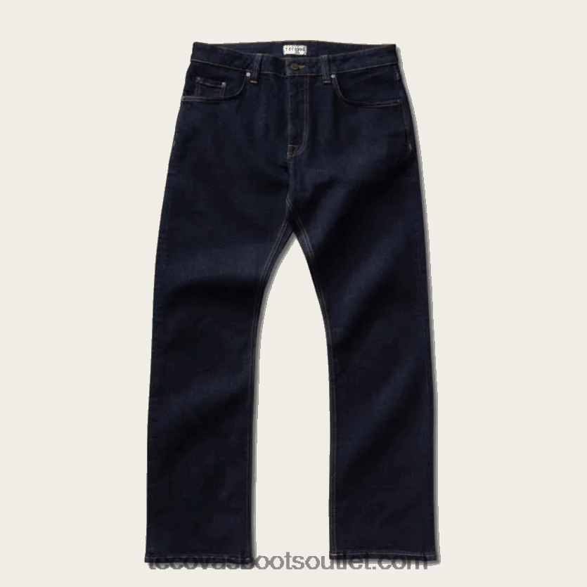 homens jeans ocidental reto Z4488X55 novo escuro Tecovas