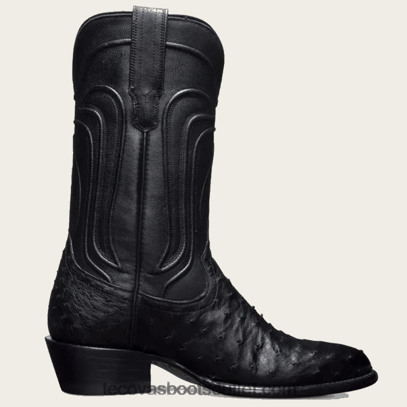 mulheres a jessie Z4488X121 meia-noite avestruz Tecovas