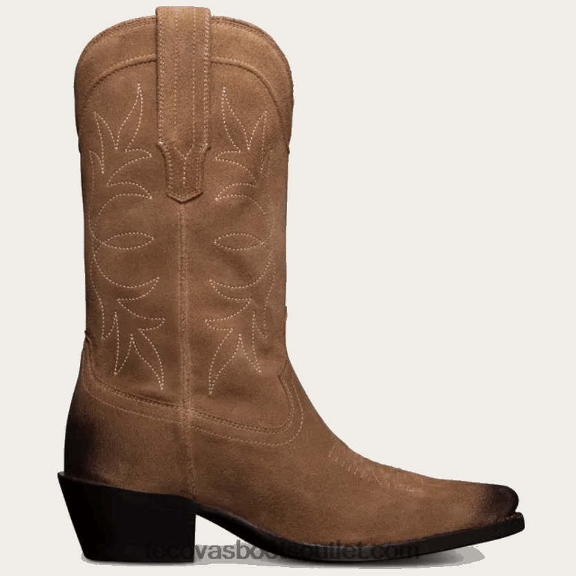 mulheres o sadie Z4488X132 camurça amêndoa Tecovas