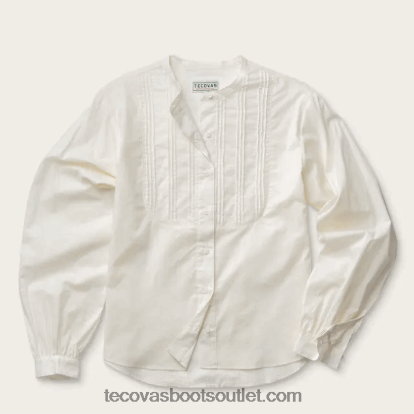 mulheres botão sólido para baixo Z4488X152 osso Tecovas